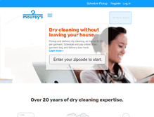 Tablet Screenshot of moureys.com